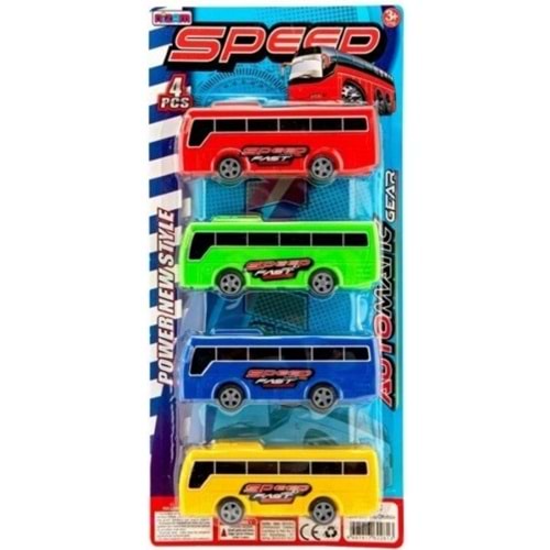 NİZAM TOYS 4 LÜ OTOBÜS