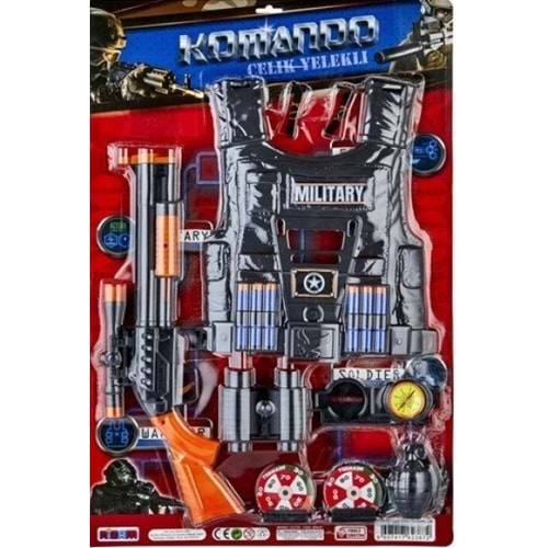 NİZAM TOYS ÇELİK YELEKLİ KOMANDO SETİ