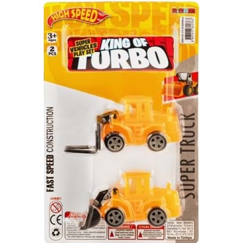 NİZAM TOYS 2 Lİ İŞ MAKİNASI