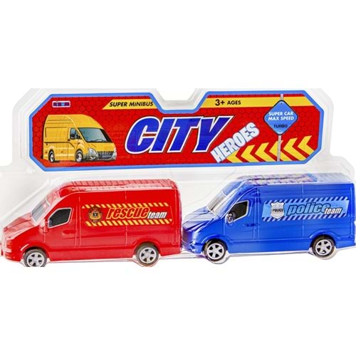 NİZAM TOYS 2 Lİ MİNİBÜS