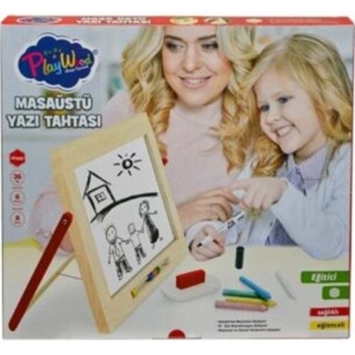ONYIL TOYS KUTUDA AHŞAP MASA ÜSTÜ YAZI TAHTASI