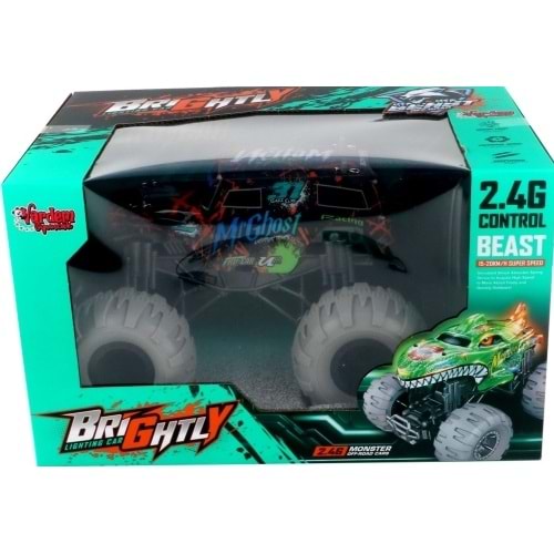 VARDEM UZK. KUM. F/F SARJLI 2.4G ISIKLI OFF-ROAD CANAVAR ARABA