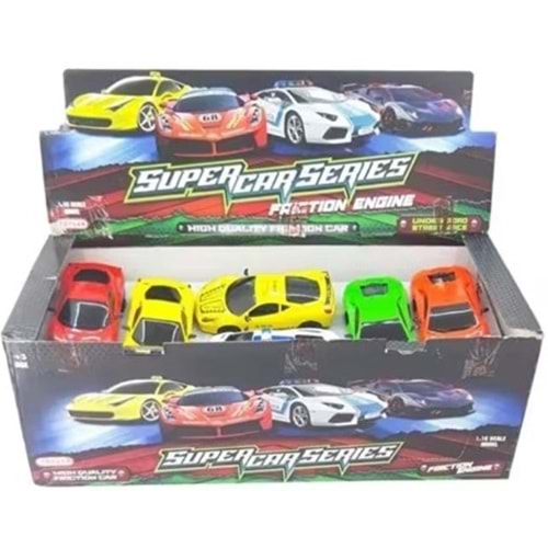 TOYSAN 1:16 RACER SÜRTMELİ ARABA STANDI