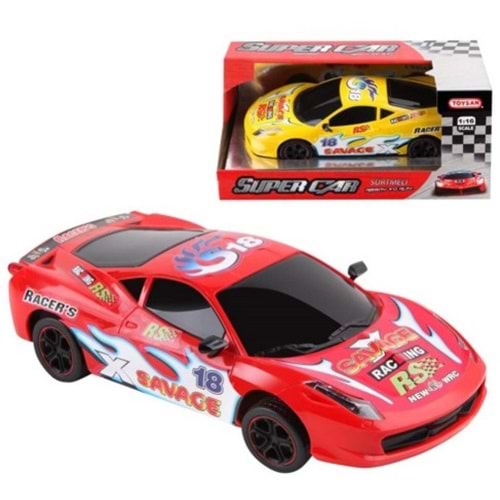 TOYSAN 1:16 SÜRTMELİ RACİNG SUPER CAR