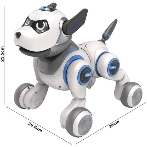 VARDEM UZK. KUM. F/F SARJLI ISIKLI MUZIKLI INTERAKTIF ROBOT KOPEK