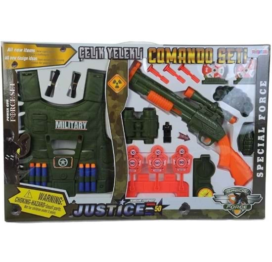 NİZAM TOYS BÜYÜK KUTULU KOMANDO SETİ