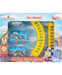 ONYIL TOYS 48 PARÇA YAPBOZ KUTULU TREN SETİ