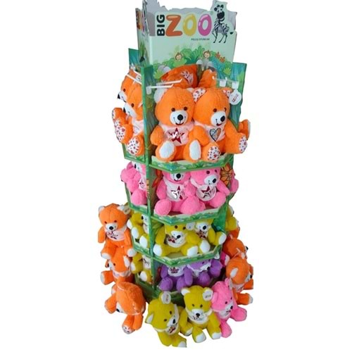 BİGZOO 35 CM NEON UYKU ARKADAŞI YASTIK AYI