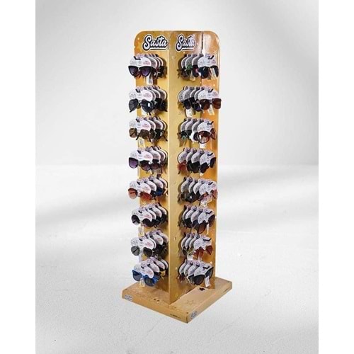SASTA YETİŞKİN GÖZLÜK KARTON STAND 160 LI *1