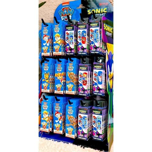 SASTA SONİC PAW PATROL YARA BANDI 120 Lİ * 1