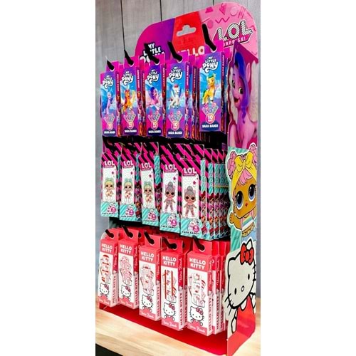 SASTA MY LITTLE PONY HELLO KITTY YARA BANDI 120 Lİ * 1