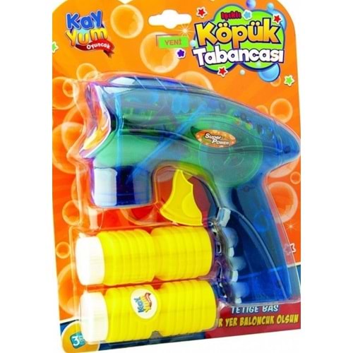 KAYYUM TOYS BÜYÜK IŞIKLI KÖPÜK TABANCA