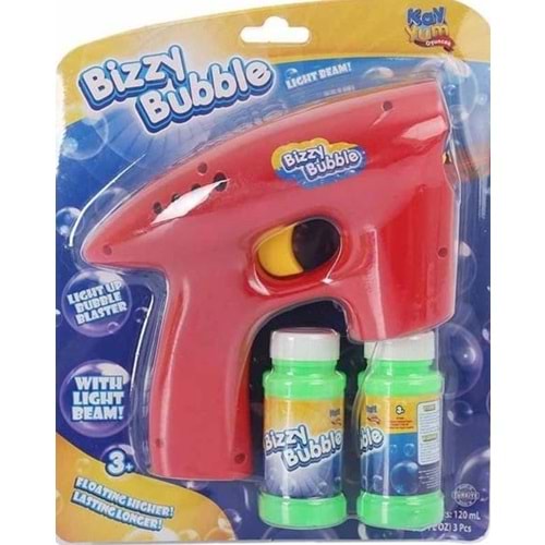 KAYYUM TOYS BÜYÜK PİLLİ IŞIKLI KÖPÜK TABANCA