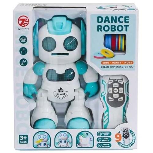 TOYSAN KUMANDALI DİSK ATAN AKILLI ROBOT