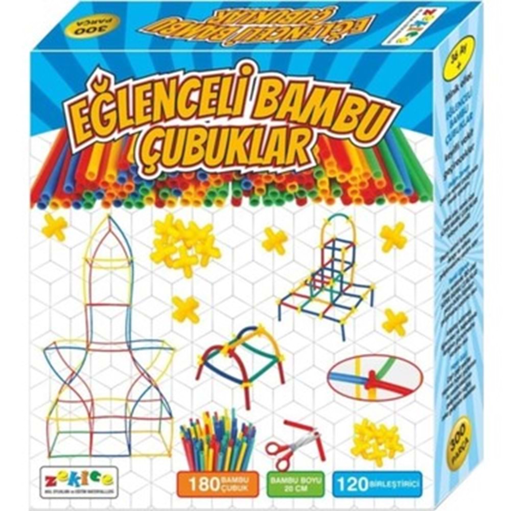 ZEKİCE MAXİ BAMBU ÇUBUKLARI 300 PARÇA