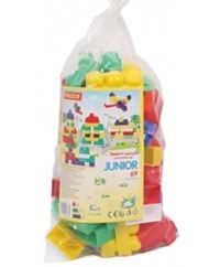 Polesie Tasarım Parçası Junior 69 Parça Torbada