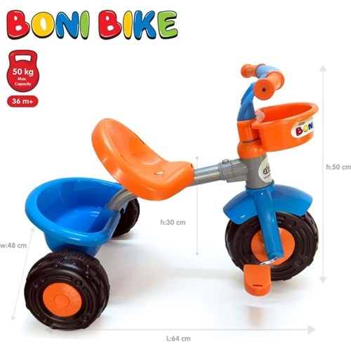 BONI BIKE FULL DEMONTE TURUNCU BİSİKLET
