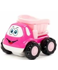 Polesie Patrik Sürtmeli Damperli Kamyon Pembe