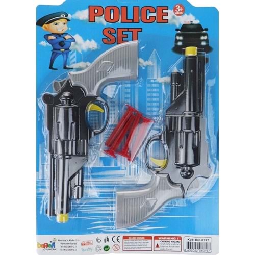 BEREN KARTELA 2 Lİ POLİS SETİ 90 LI