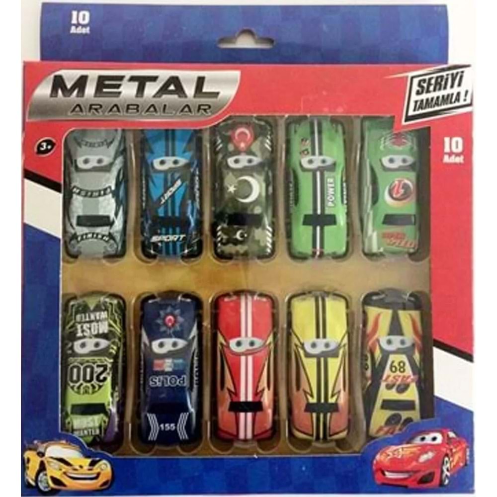 BEREN 10 LU METAL ARABA 120 Lİ