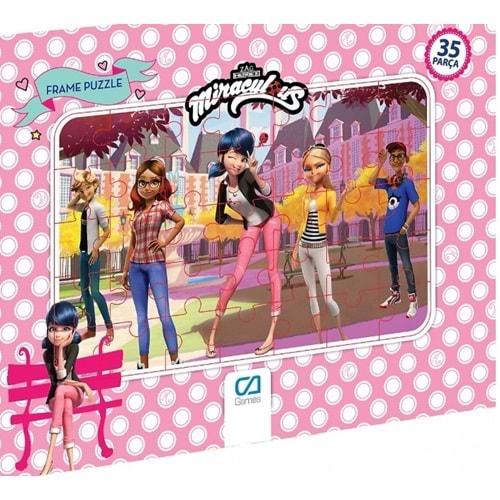 CA GAMES 35 PARÇA PUZZLE MIRACULOUS