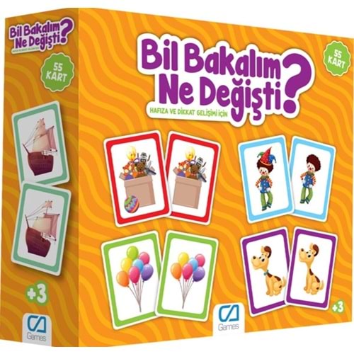 CA GAMES BİL BAKALIM NE DEĞİŞTİ