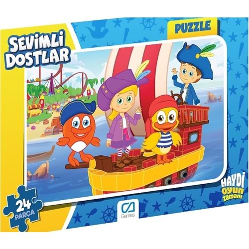 CA GAMES 35 PARÇA PUZZLE SEVİMLİ DOSTLAR