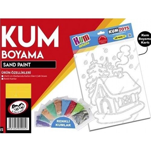 CA GAMES AHŞAP KUM BOYAMA 20 MODEL KARMA