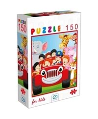 CA GAMES 150 PARÇA PUZZLE HAYVANLAR