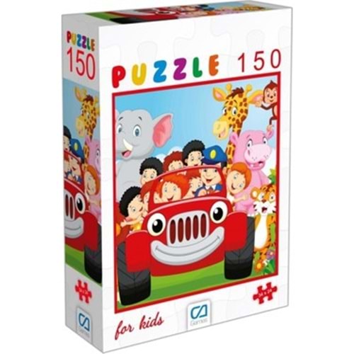CA GAMES 150 PARÇA PUZZLE HAYVANLAR