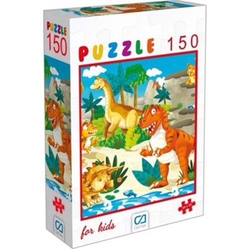 CA GAMES 150 PARÇA PUZZLE DİNAZORLAR