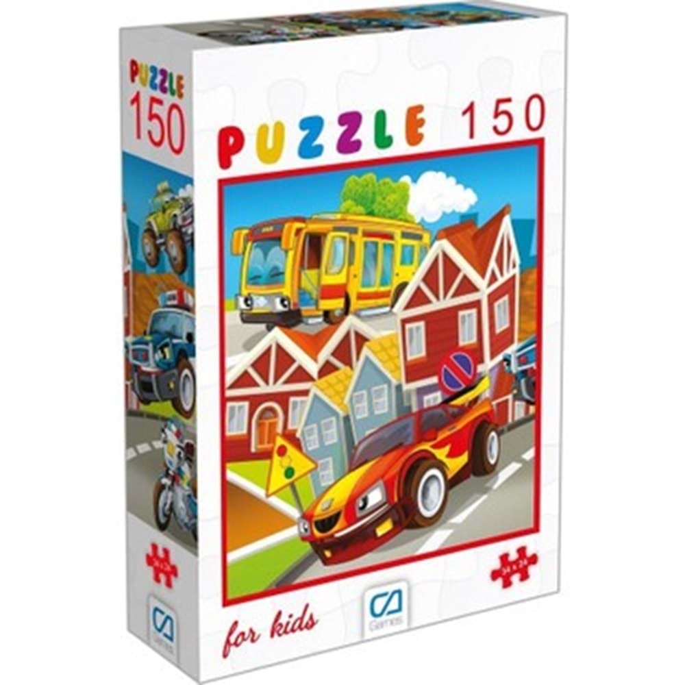 CA GAMES 150 PARÇA PUZZLE ARABALAR