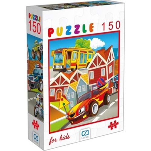 CA GAMES 150 PARÇA PUZZLE ARABALAR
