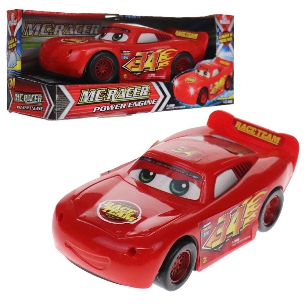 CAN-ALİ TOYS PİLLİ ARABA KIRMIZI