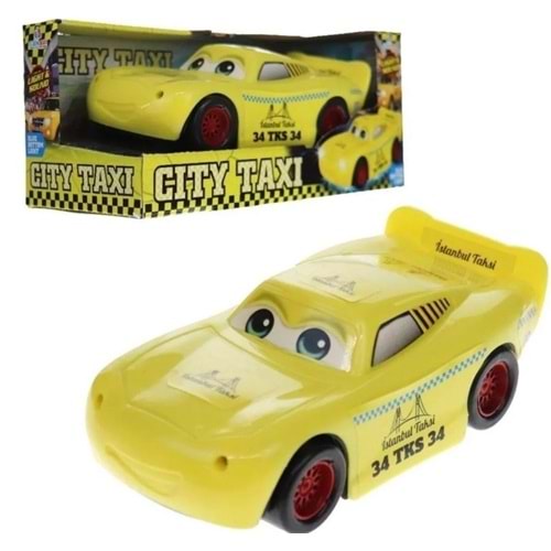 CAN-ALİ TOYS SÜRTMELİ TAXİ ARABA