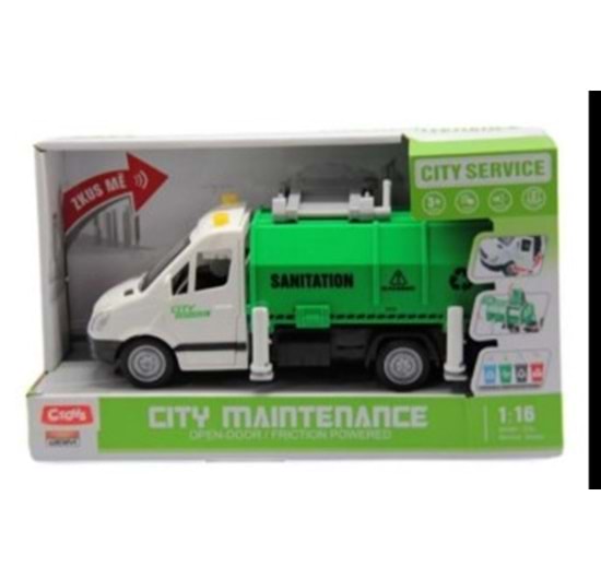 CEREN SESLİ VE PİLLİ ÇÖP KONTERNER TOPLAYICI 1:16