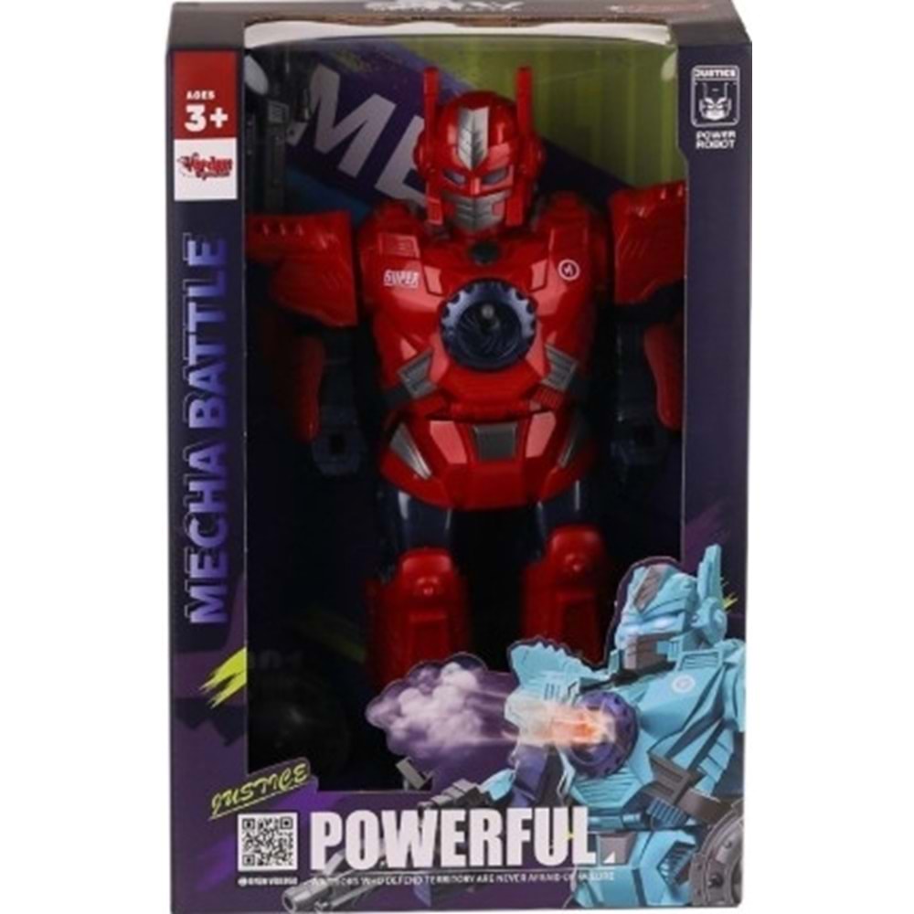 VARDEM ISIKLI VE MUZIKLI BUHAR ATAN ROBOT