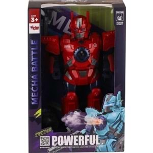 VARDEM ISIKLI VE MUZIKLI BUHAR ATAN ROBOT