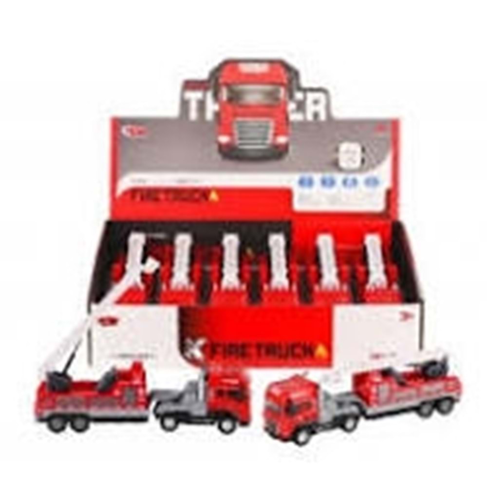 DUMAN TOYS 1:55 SÜRTMELİ İTFAİYE