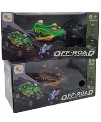 UZAKTAN UZAKTAN KUMANDALI ŞARJLI DİNAZOR KAFALI ARABA