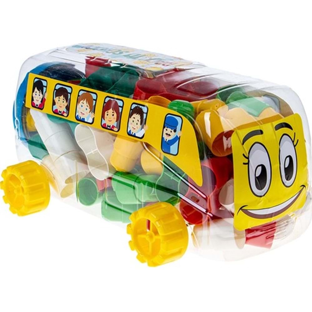 EFE TOYS SEVİMLİ MİNİBÜS VE BLOKLAR