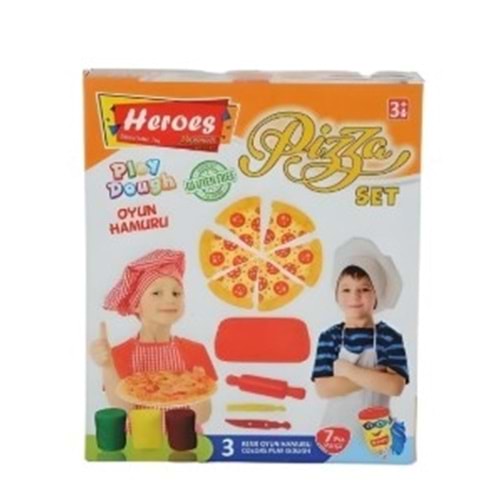 EREN TOYS HEROES KUTULU PİZZA SETİ