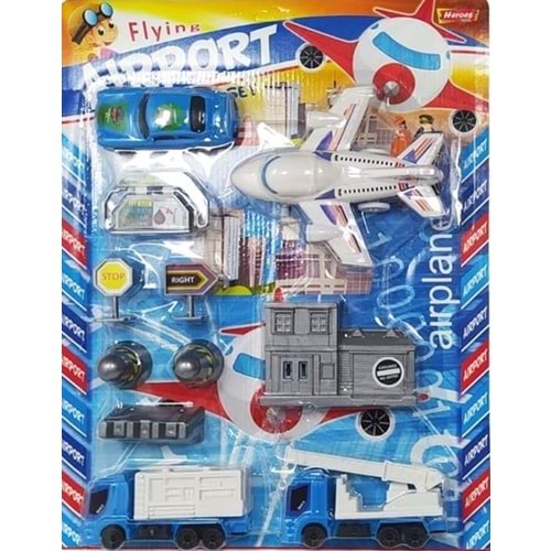EREN TOYS HEROES HAVALİMANI SETİ