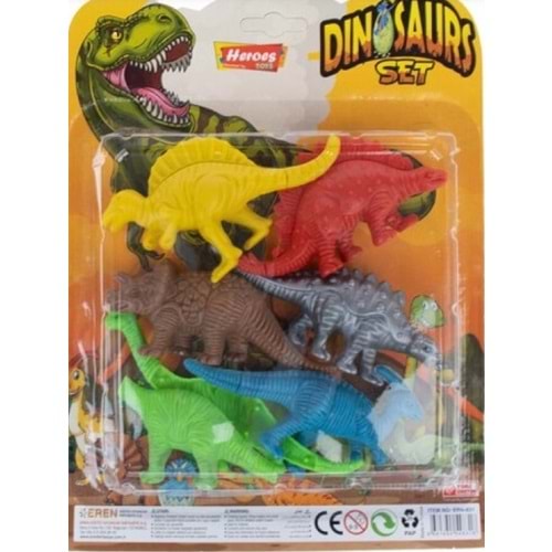 EREN TOYS HEROES 6 LI DİNAZOR SETİ