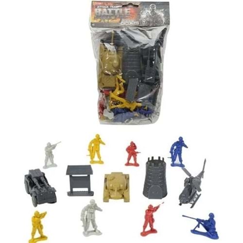 EREN TOYS HEROES PVC Lİ ASKER SETİ
