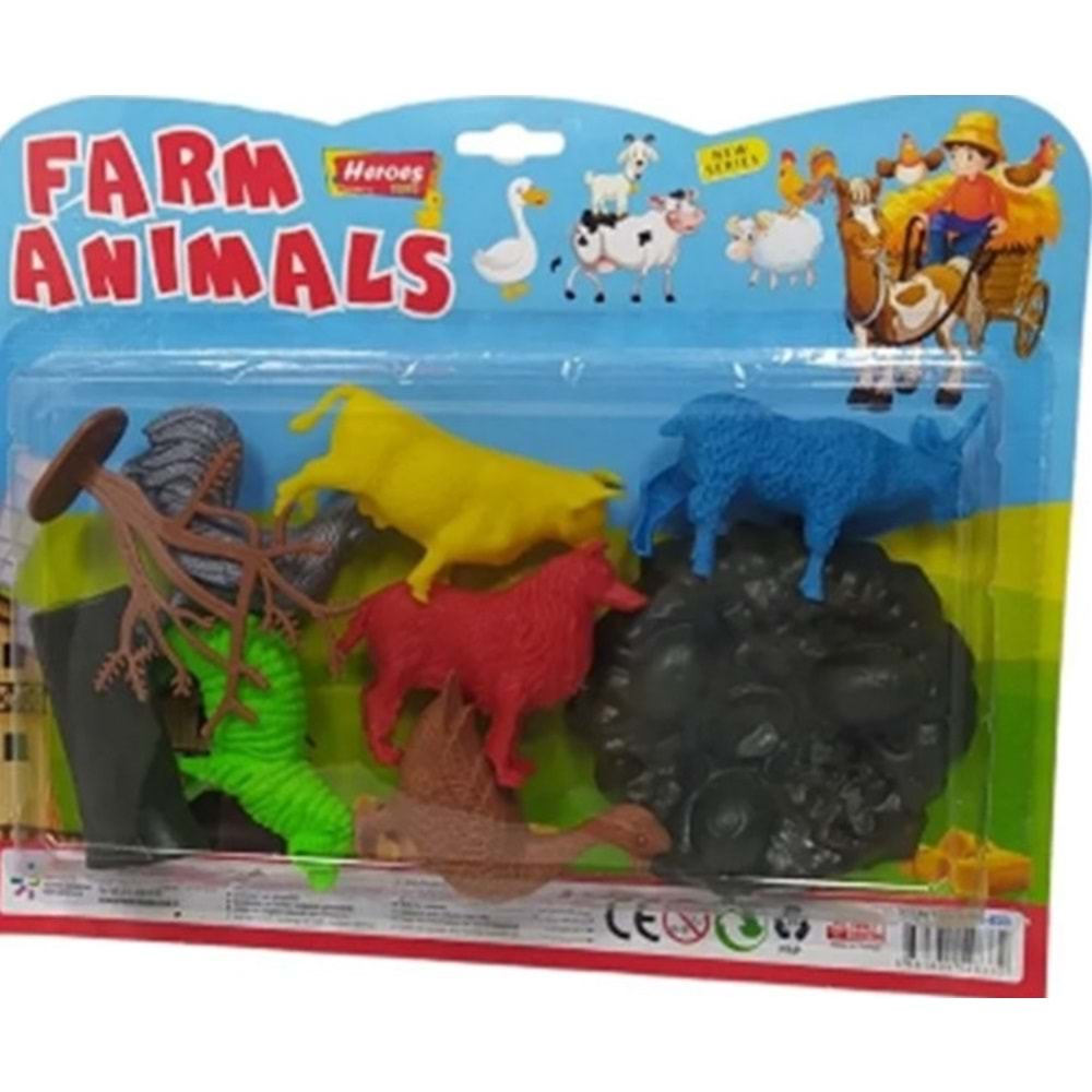 EREN TOYS HEROES KARTELALI ÇİFTLİK SETİ