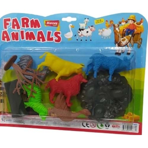 EREN TOYS HEROES KARTELALI ÇİFTLİK SETİ