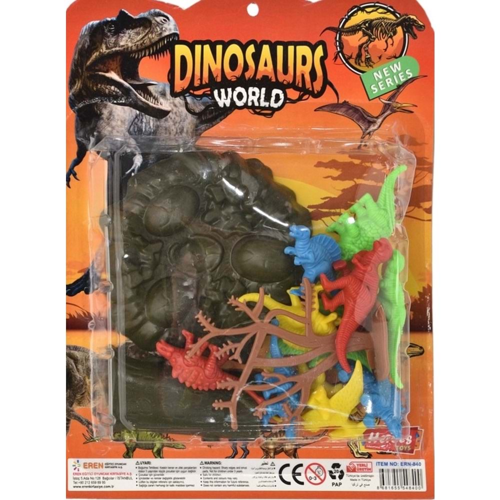 EREN TOYS HEROES KARTELALI DİNAZOR SETİ