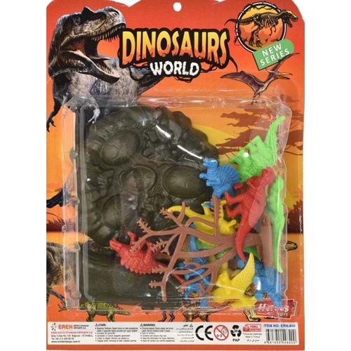 EREN TOYS HEROES KARTELALI DİNAZOR SETİ
