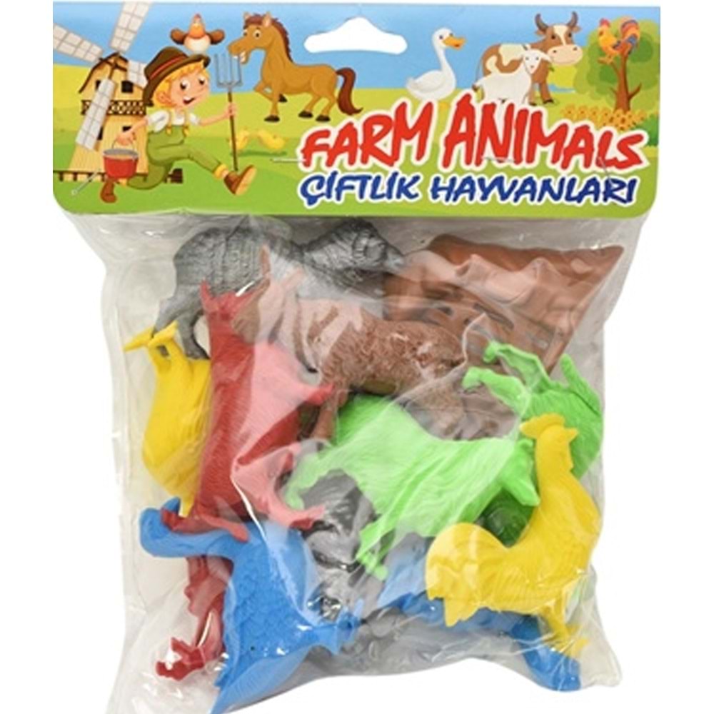 EREN TOYS HEROES POŞETLİ ÇİFTLİK HAYVANLAR